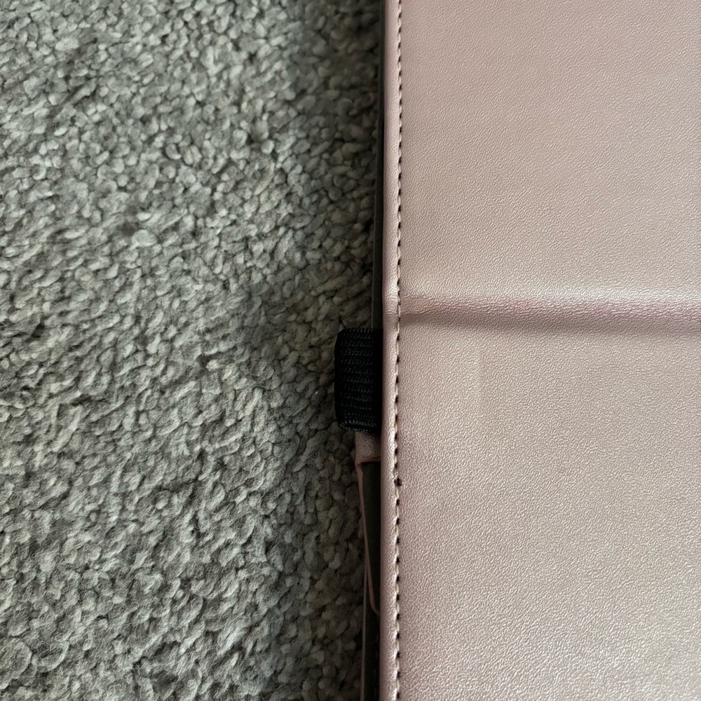 3/$25 Pink with Pearl Shimmer Surface Pro 12.3 inch Magnetic Case - Picture 3 of 4